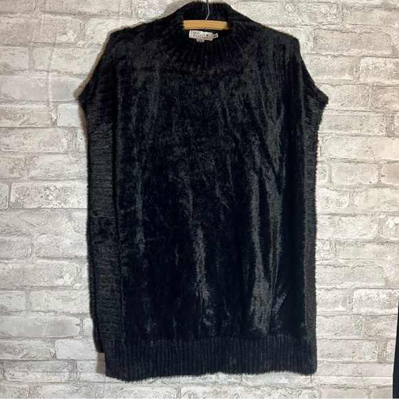 MOLLY BRACKEN Female Turtleneck Black Size M/L 100% Polyamide - Picture 1 of 7